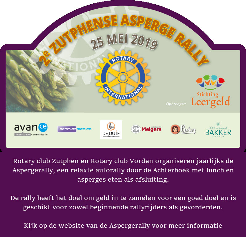 Bordje asperge rally 2019