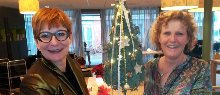 Verzorging van kerststukken