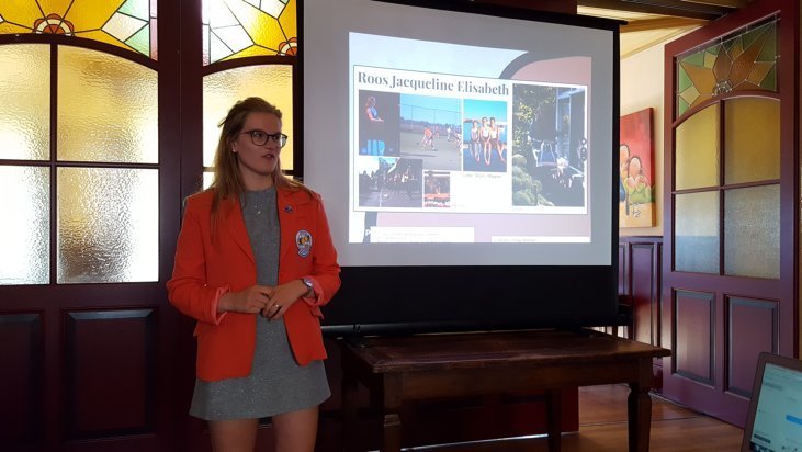 Rotaryclub Heerhugowaard-Langedijk sponsort Roos Visser (18) uit Heerhugowaard als deelnemer aan een student exchange programma.