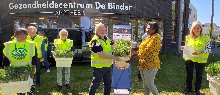 Bloemen voor de zorg