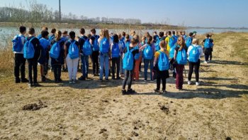 Waterloop door de Uiterwaarden