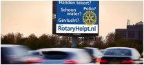 Rotary helpt