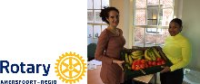 Rotaryclub Amersfoort-Regio geeft Motiva fruit