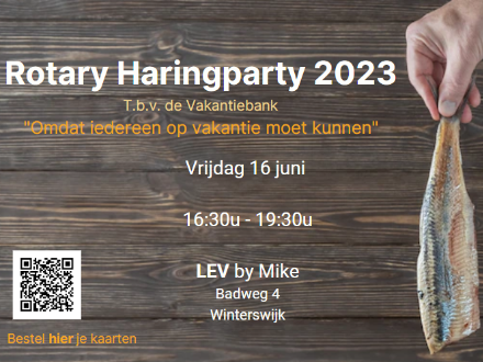 Rotary Haringparty 2023