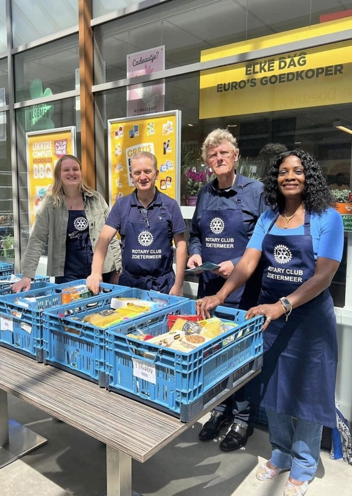 Rotaryclub in actie