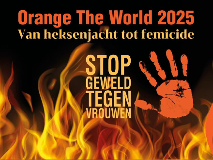 Orange the World , KOM EN ZEG OOK NEE TEGEN GEWELO TEGEN VROUWEN!