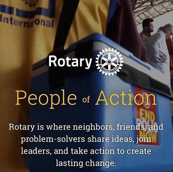 Are Your Club Members - People of Action? - Tell Rotary International All  About It | District 7070