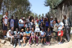 De Sandford School liep in de Ethiopische hoofdstad Addis Abeba voor water