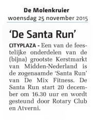 Santa Run Molenkruier 24 nov 2015