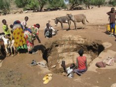 Diep graven naar water