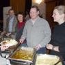 Voorafgaand aan de charter van RC Purmerend-Weidevenne op 30 januari 2010 waren alle cliënten en vrijwilligers van de Voedselbank Purmerend uitgenodigd in de Koepelkerk voor een gratis diner in buffetvorm.