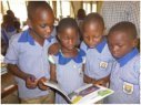 Stichting My Book Buddy en Rotaryclub Amersfoort-Regio schenken boekenkasten met boeken aan basisscholen in Ghana