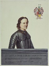 portret van Willem van Abcoude door J.F. Croockewit.