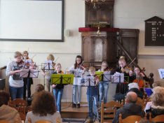 Viool concert in de Kleine kerk