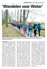 Wandelen voor Water Molenkruier 16 mrt 2016