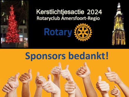 Sponsors Kerstlichtjesactie 2024 bedankt!