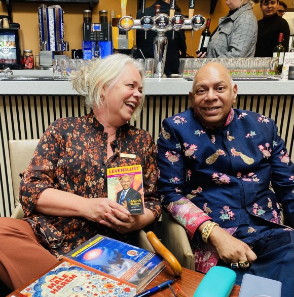 Eva van Otterlo en Adjiedj Bakas