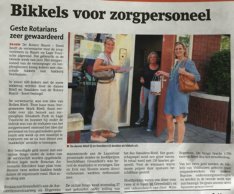 15-06-2020 Bikkels voor zorgpersoneel