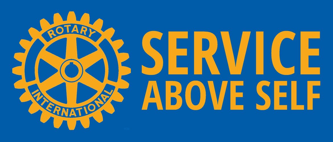 Rotary Motto: Service Above Self (Azure) | Rotary, Rotary club, Rotary ...