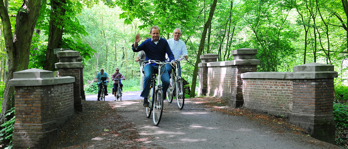 De fietstocht voert onder meer door Wassenaar