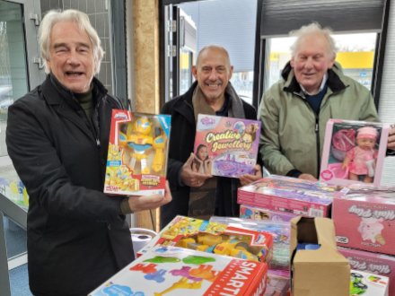 26 november 2025: Speelgoed afgeleverd bij Speelgoedbank Amersfoort