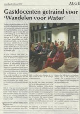 Artikel in Baarnsche Courant van 23 februari 2015