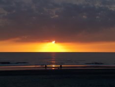 Zonsondergang Noordwijk