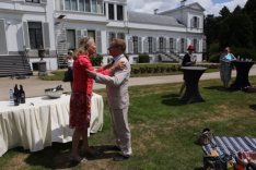 Marion geeft het stokje over aan Wouter