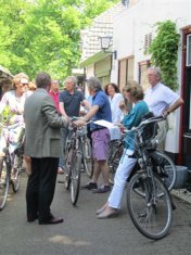 Fietstocht Laren Literair op 7 mei 2011