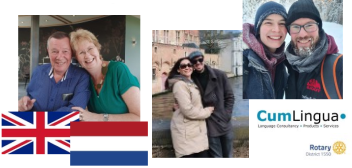 foto's Debby met David en Twwe zoons Tim en Daniel