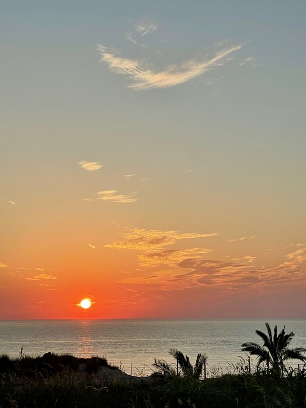 Afbeelding met buiten, lucht, zonsondergang, water

Automatisch gegenereerde beschrijving