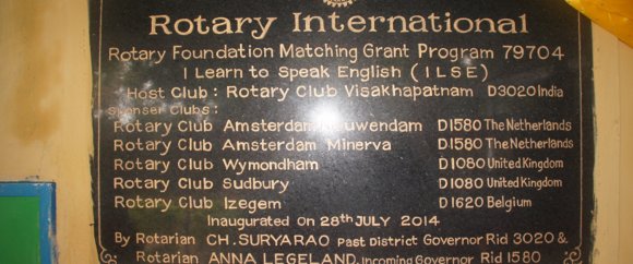 De samenwerkende Rotaryclubs