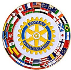 Amazon.com: Rotary International with Flags Fraternal Auto Emblem -  [Multicolored][3'' Diameter] : Automotive